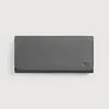 color swatch Taylor Grey Leather Continental Wallet